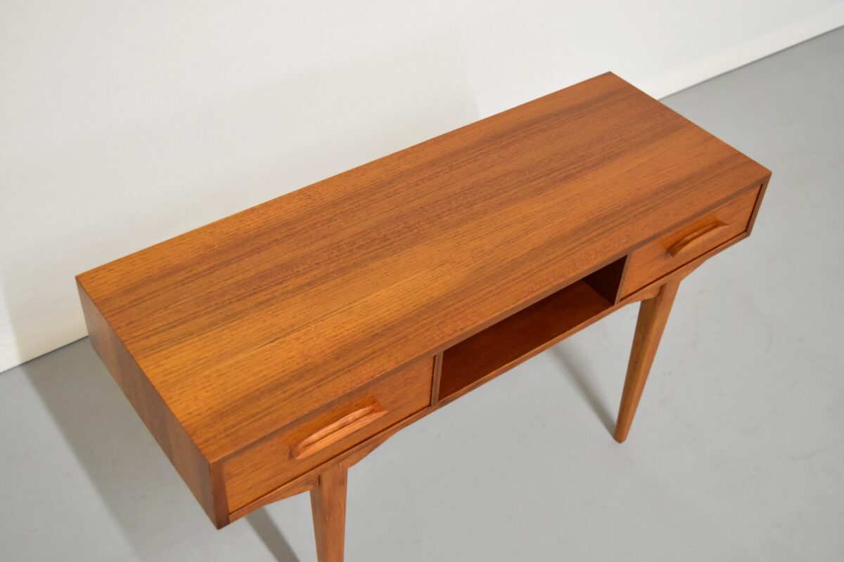 ヴィンテージのチークライティングキャビネット チェスト/キャビネット/ライティングデスク/チーク - 橋本家具工芸株式会社