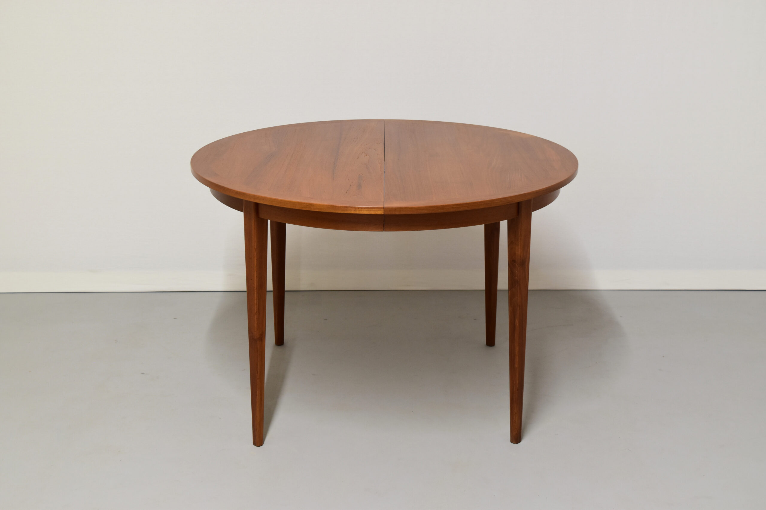 ラウンドテーブル/ダイニングテーブル/エクステンション/チーク