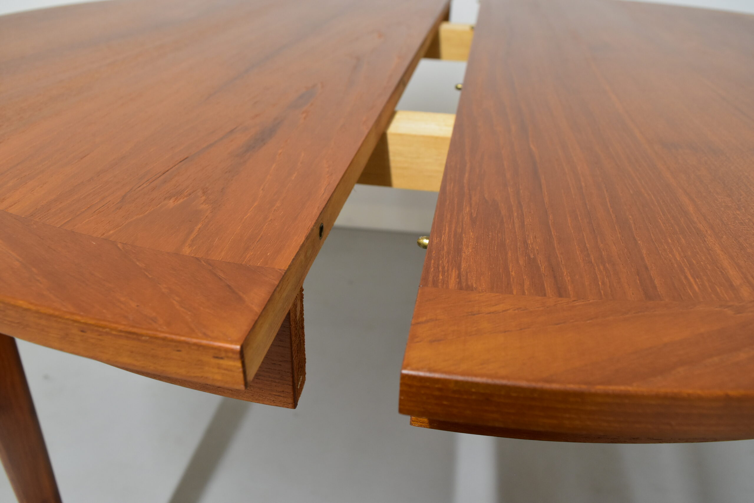 ラウンドテーブル/ダイニングテーブル/エクステンション/チーク - 画像 (8)