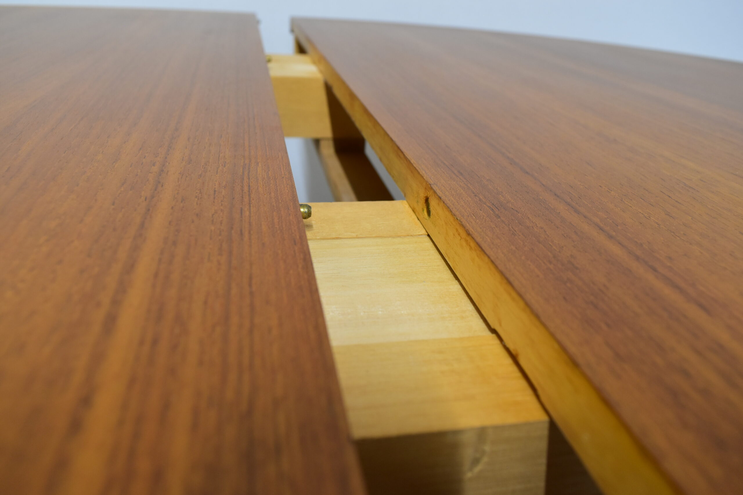 ラウンドテーブル/ダイニングテーブル/エクステンションテーブル/チーク - 画像 (17)