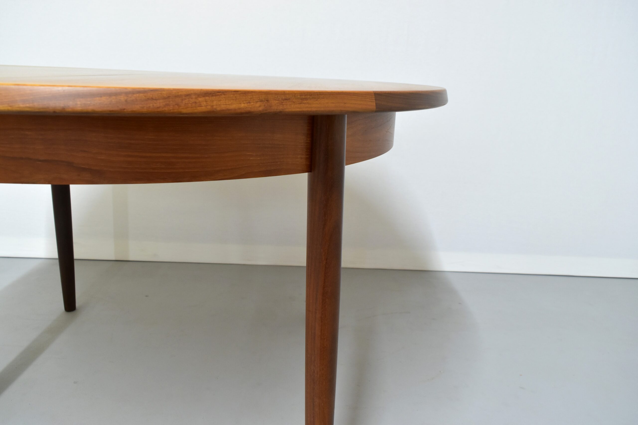 ラウンドテーブル/ダイニングテーブル/エクステンションテーブル/チーク - 画像 (12)