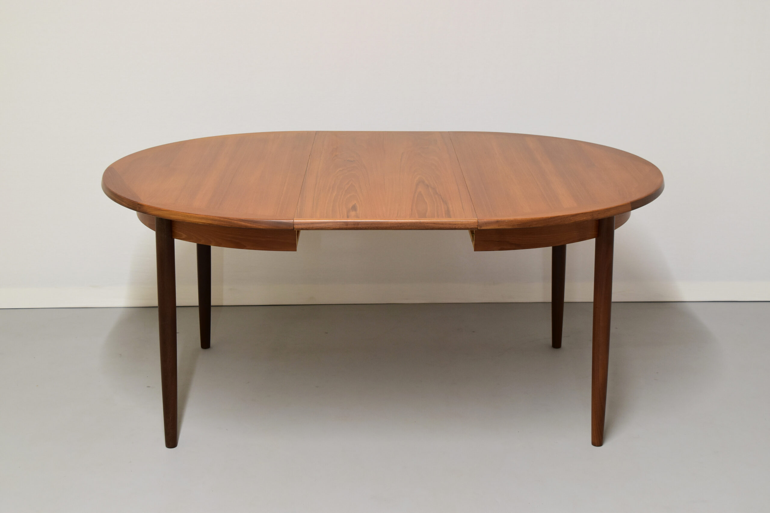 ラウンドテーブル/ダイニングテーブル/エクステンションテーブル/チーク - 画像 (2)