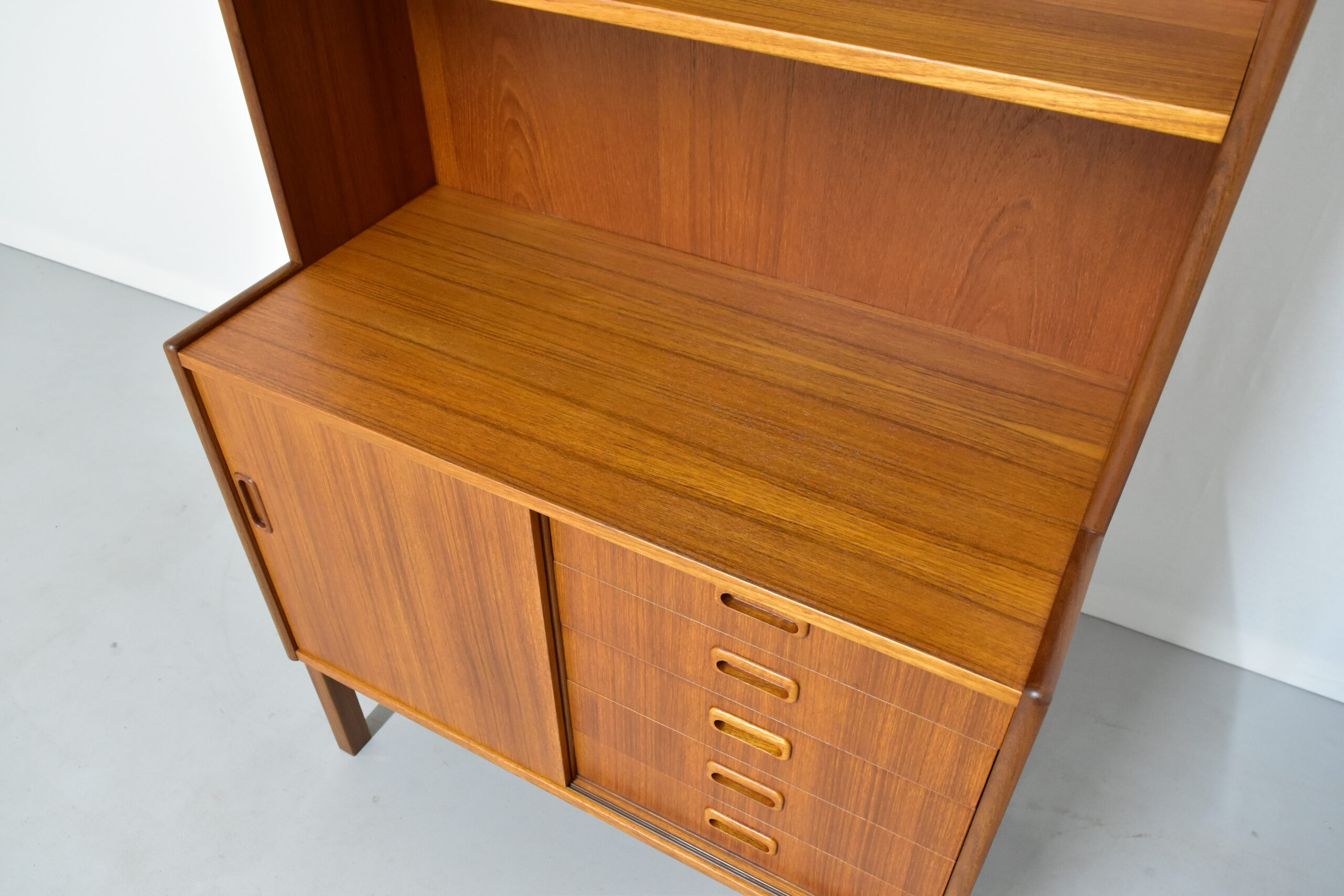 シェルフ/棚/ブックシェルフ/オープンシェルフ/チーク - 画像 (8)